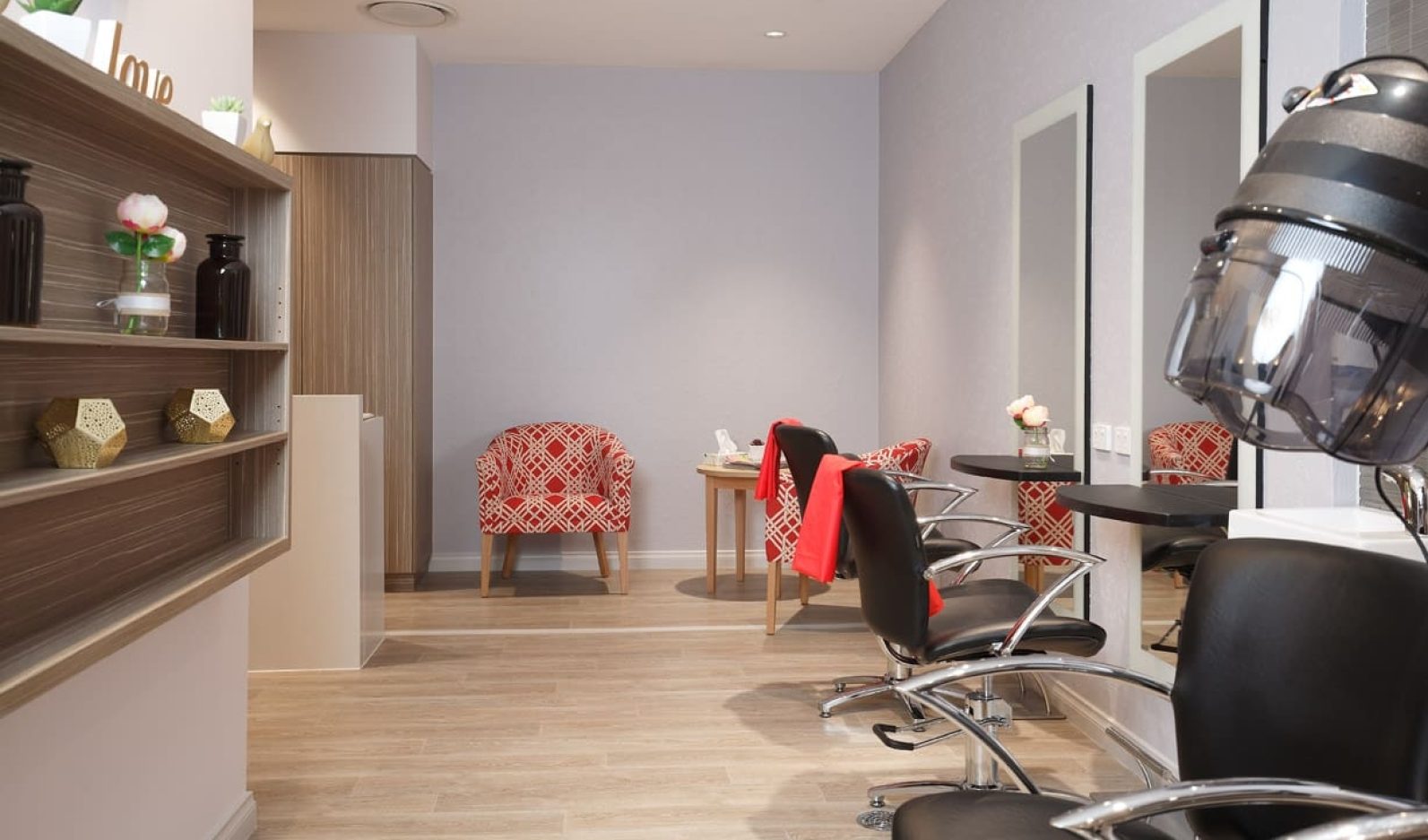 Hair salon at Manor Lakes Community