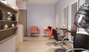 Hair salon at Manor Lakes Community